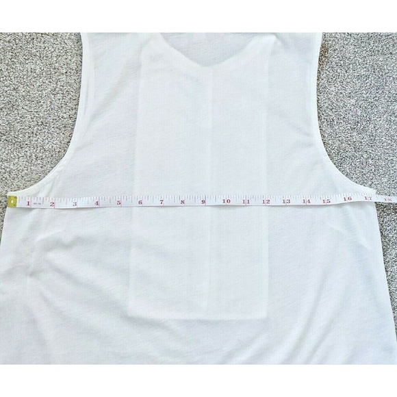 New J. Crew Size Small White Jeweled Tank Top S Pleated Blouse - Picture 5 of 5